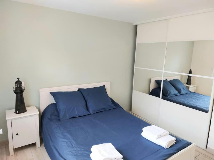 Апартаменты T3 Climatise, Parking Et Jardin Quartier Des Marots A Коломье Экстерьер фото